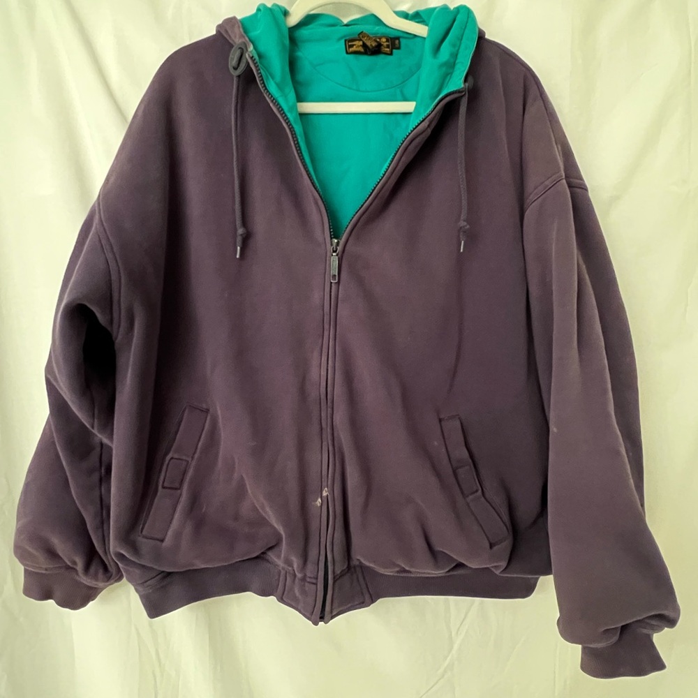 Vintage 90’s Eddie Bauer zip up hoodie large